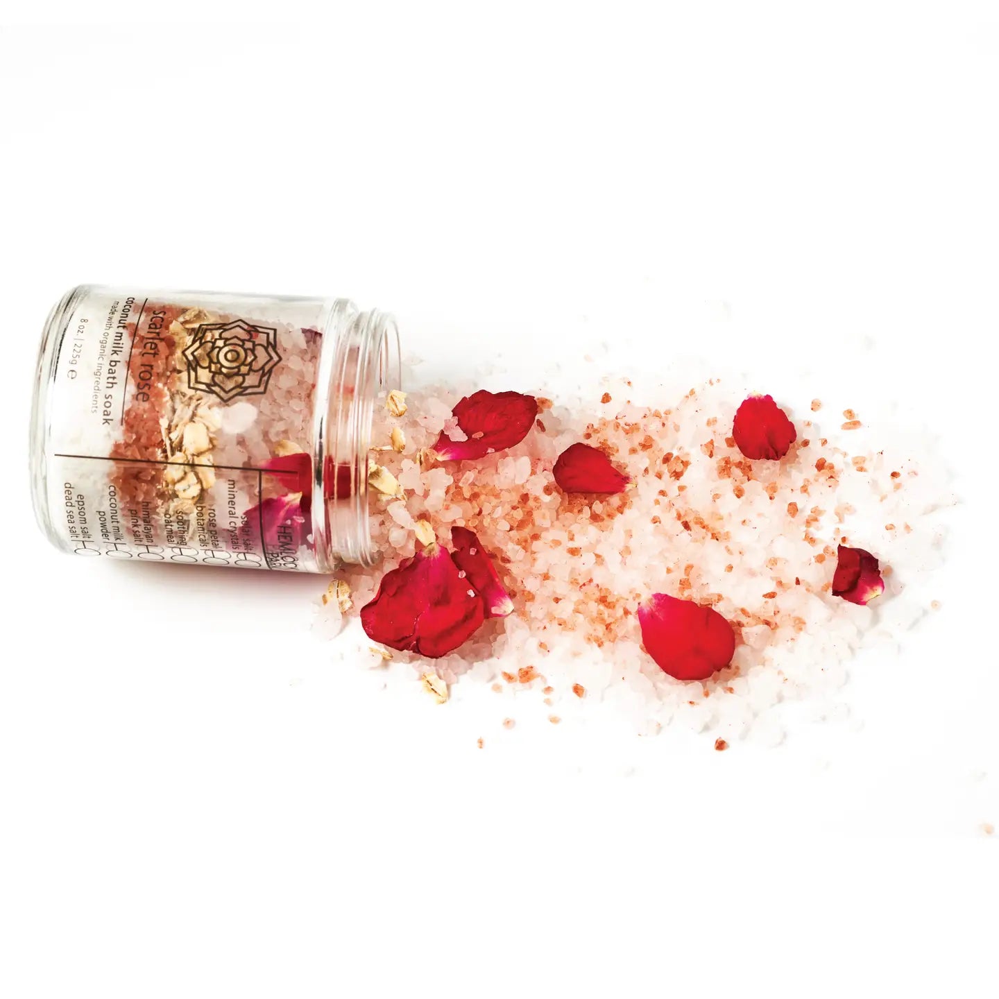 Scarlet Rose | Coconut Milk Mineral Bath Soak