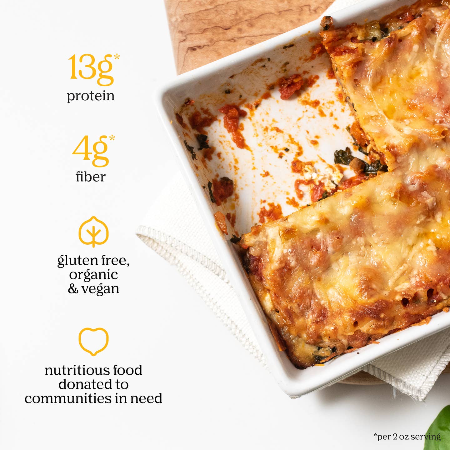 Lasagna 13g Protein