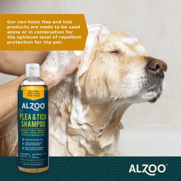 Flea & Tick Shampoo | Plant-Based | Cats & Dogs