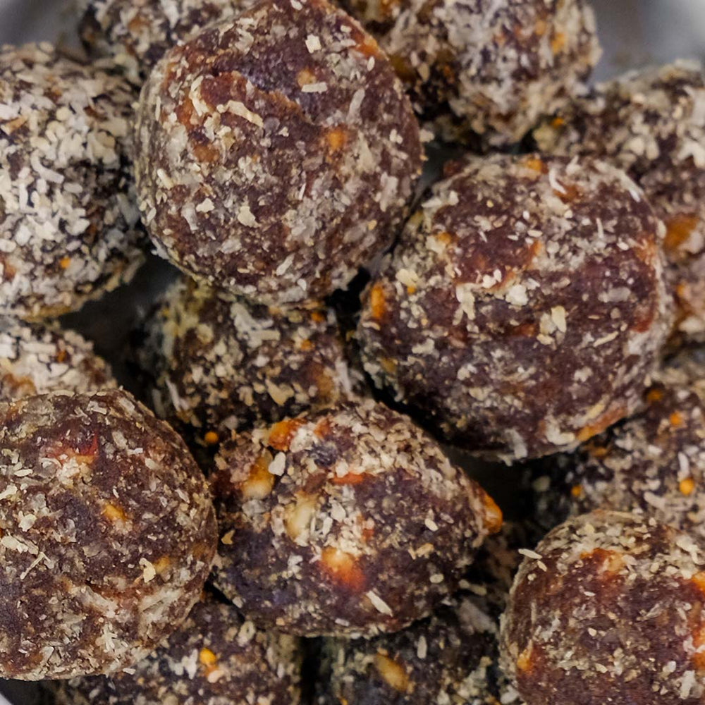 Organic Fig & Walnut Balls - No Added Sugar Fruit Nut Snack
