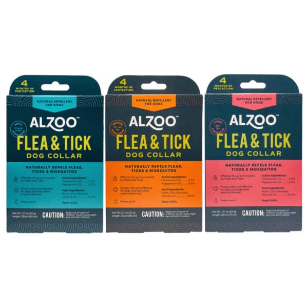 Flea & Tick Dog Collar | Naturall Repels Fleas, Ticks & Mosquitos