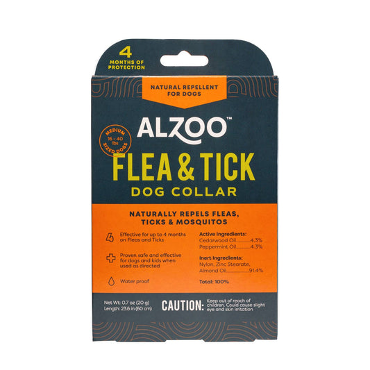 Flea & Tick Dog Collar | Naturall Repels Fleas, Ticks & Mosquitos