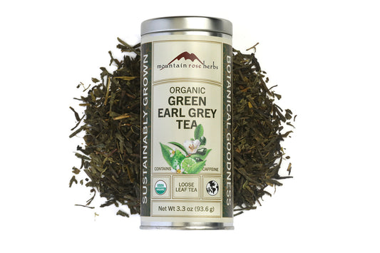 Green Earl Grey Tea Organic