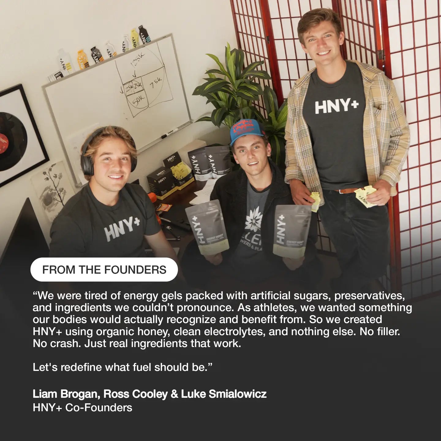 HNY+ Energy Honey | Buzz Energy Gel | 50mg Caffeine