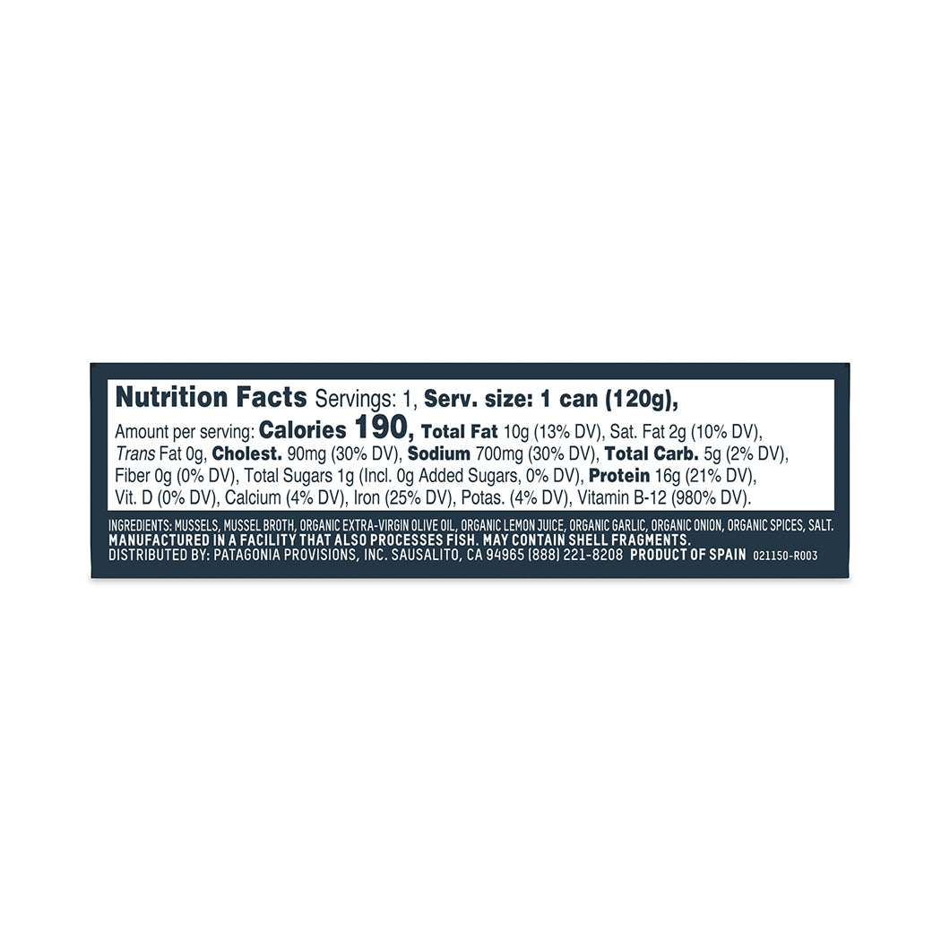 Tinned Fish - Mussels