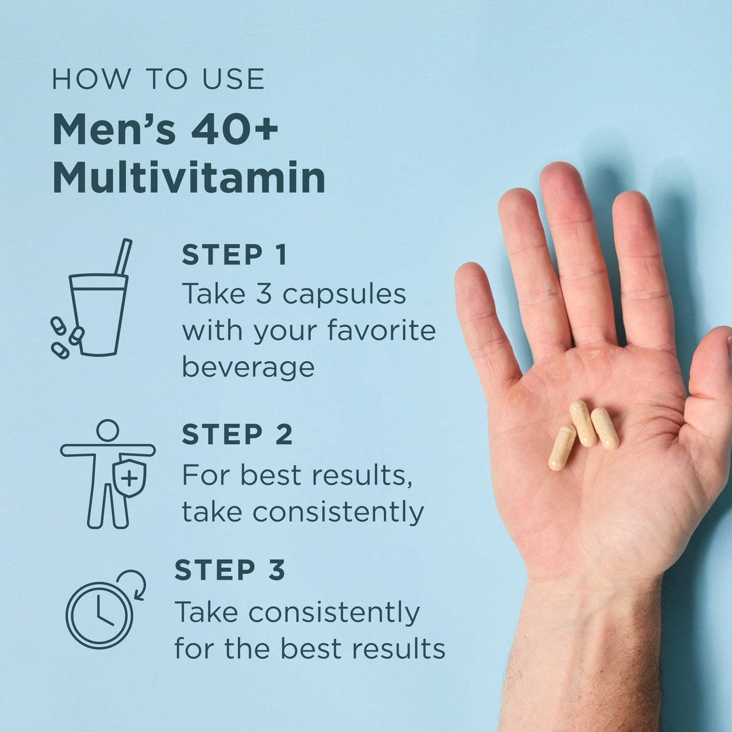 Men’s Multivitamin 40+ - 90 Count