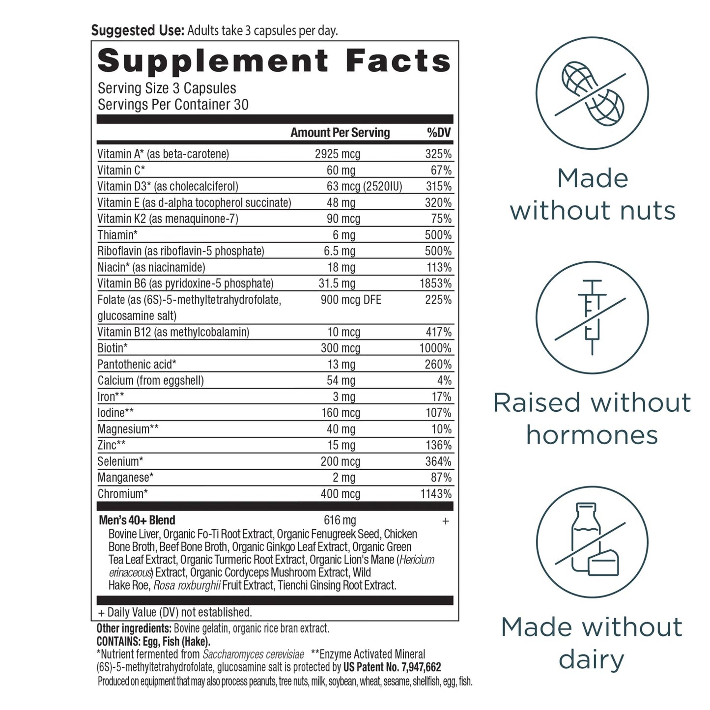 Men’s Multivitamin 40+ - 90 Count