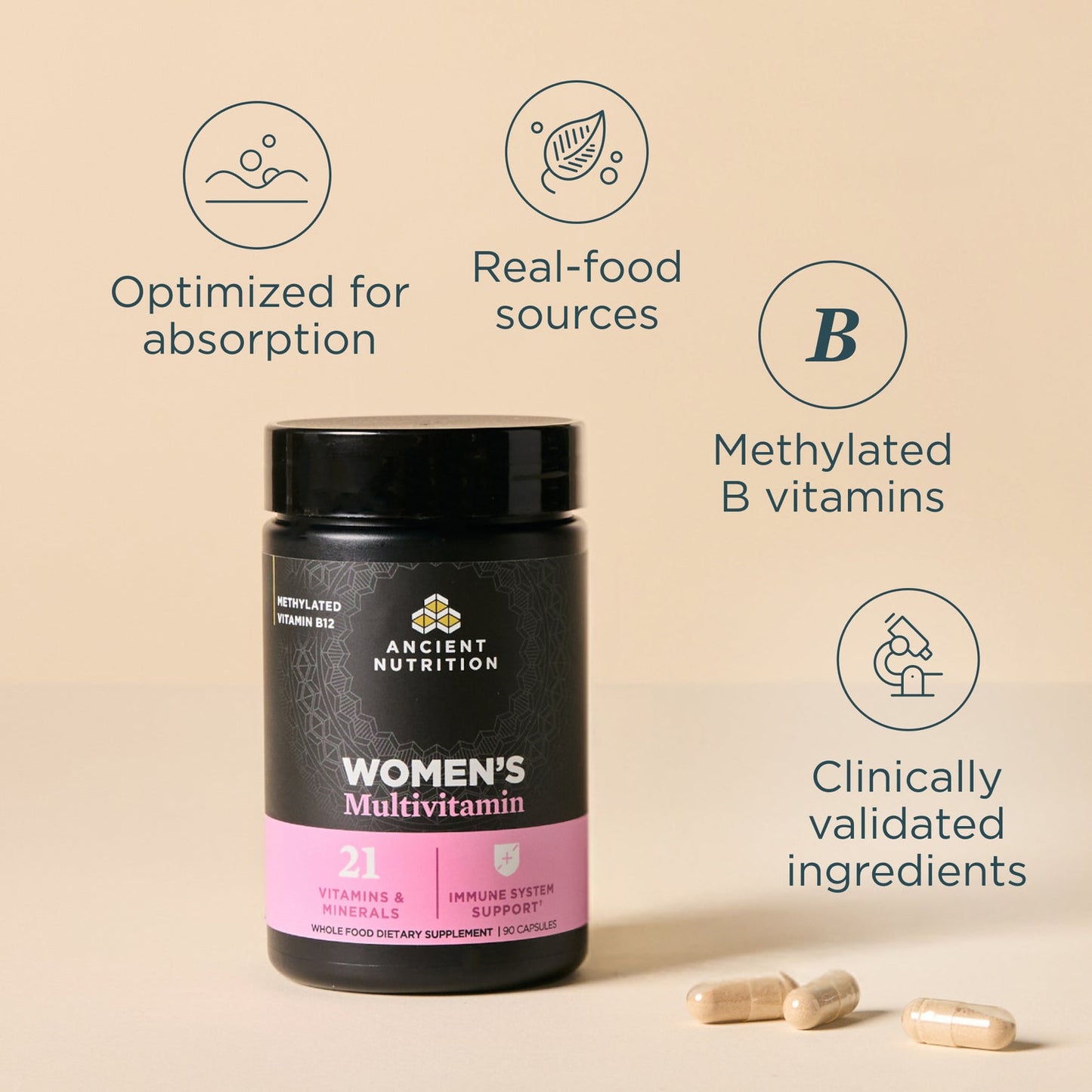 Women's Multivitamin - 90 Capsules