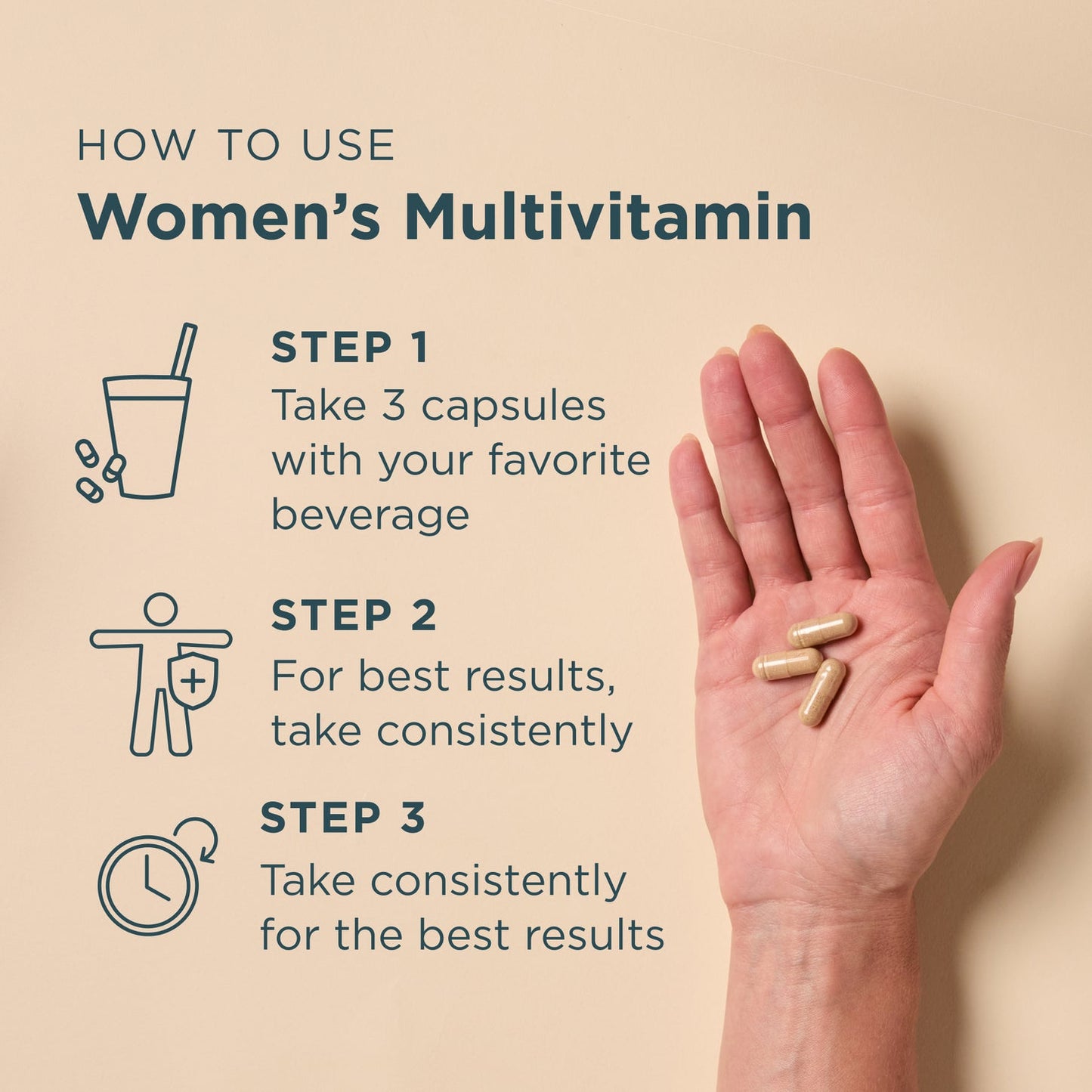 Women's Multivitamin - 90 Capsules