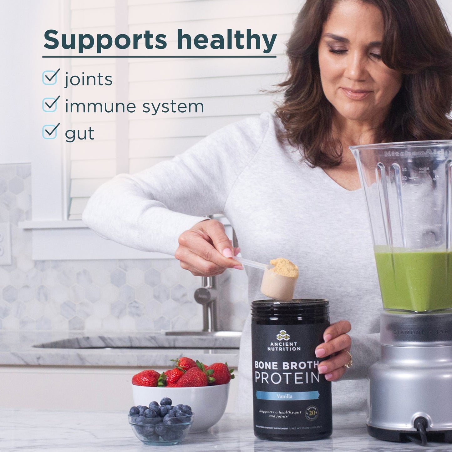 Bone Broth Collagen Protein | Vanilla | 20g Protein