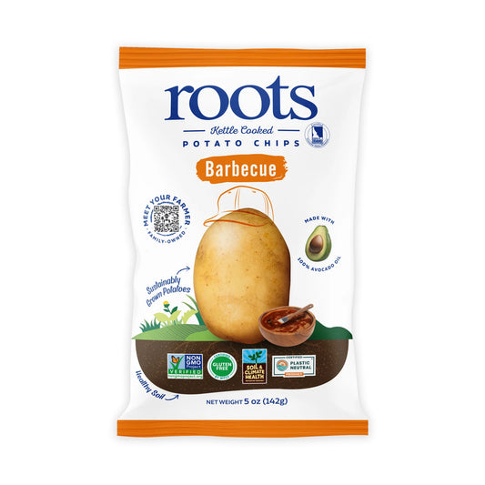 Barbecue Kettle Cooked Potato Chips – New Smoky-Sweet Flavor – Idaho Potatoes in Avocado Oil