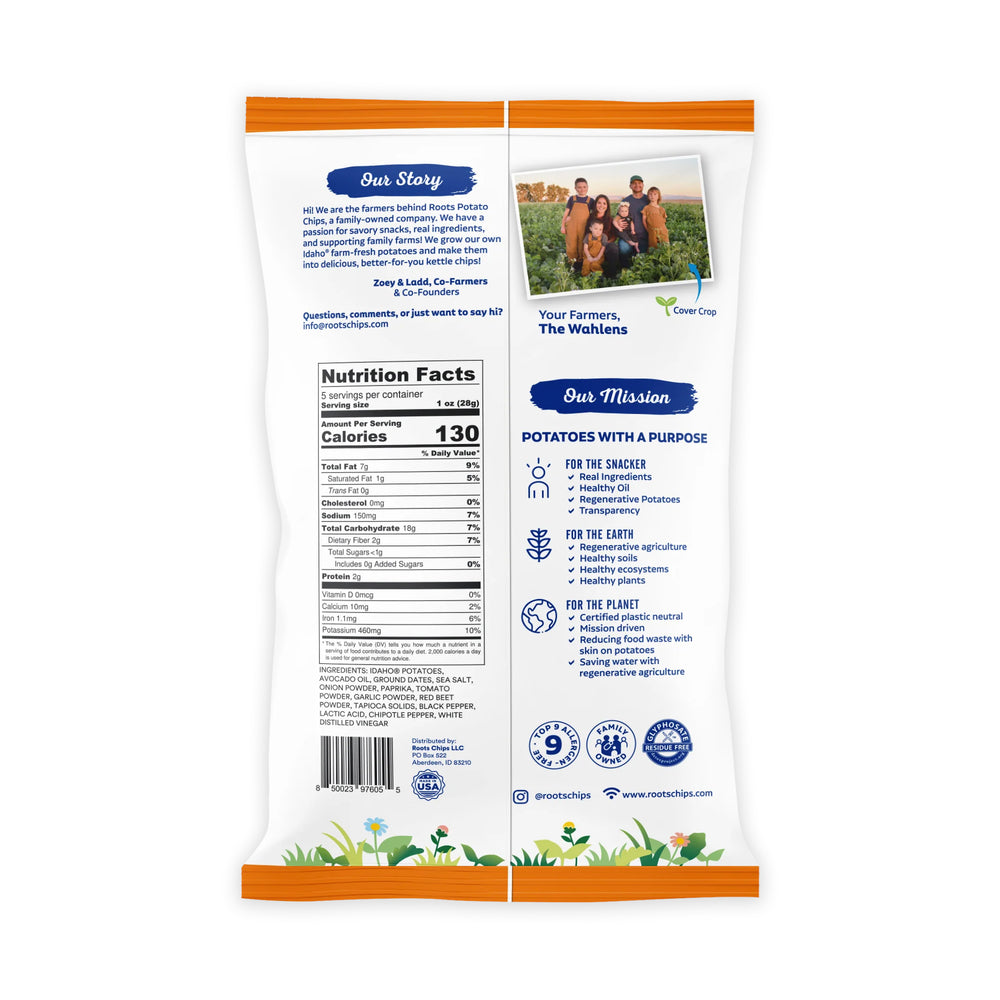 Barbecue Kettle Cooked Potato Chips – New Smoky-Sweet Flavor – Idaho Potatoes in Avocado Oil