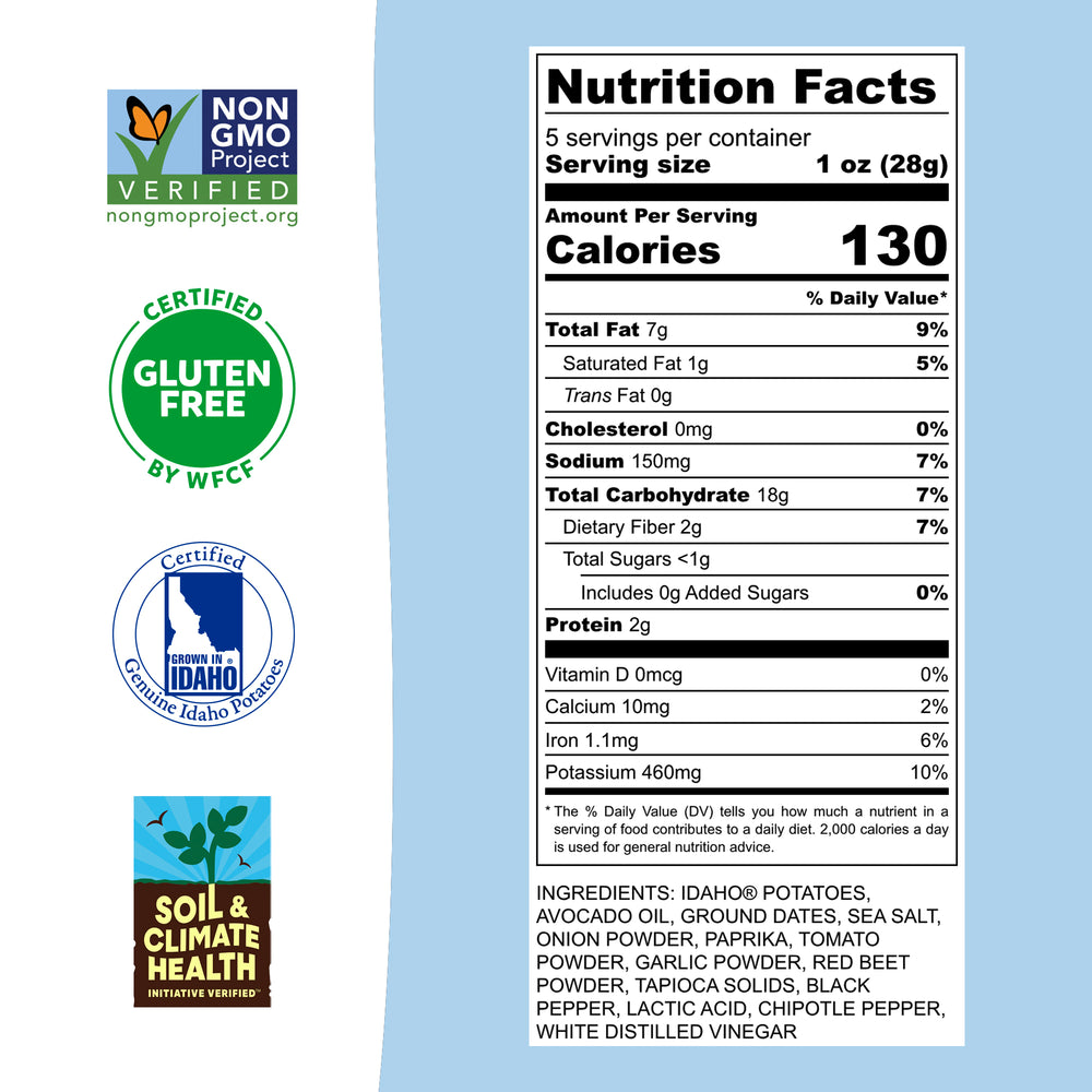 Barbecue Kettle Cooked Potato Chips – New Smoky-Sweet Flavor – Idaho Potatoes in Avocado Oil