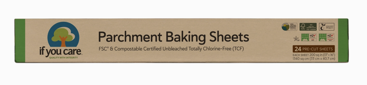FSC Certified Parchment Baking Sheets
