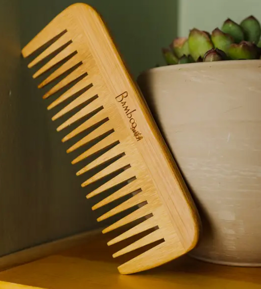 Bamboo Wide Tooth Comb