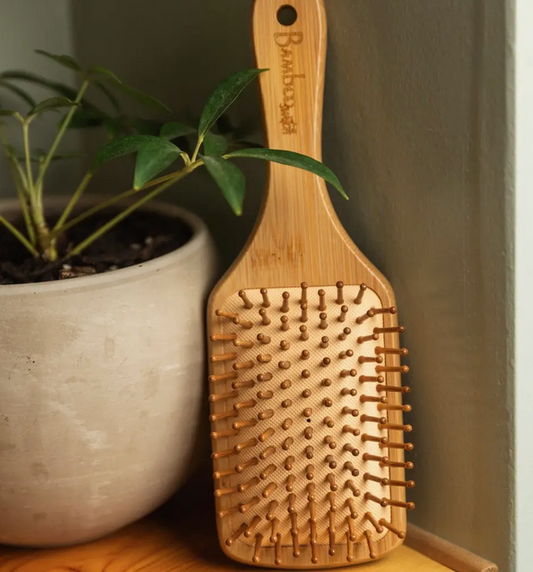 Bamboo Paddle Brush - Square