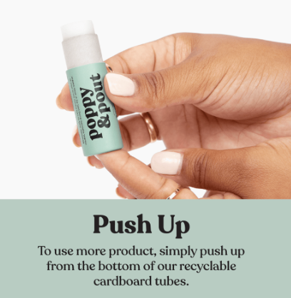 Lip Balm, Island Coconut poppy & pout