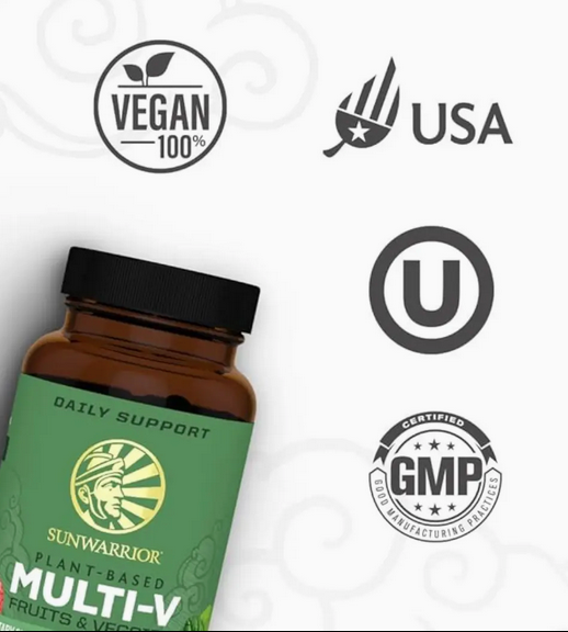 Sunwarrior | Daaglikse Multi Vitamien Kapsule Aanvulling - Plant-Gebaseerd