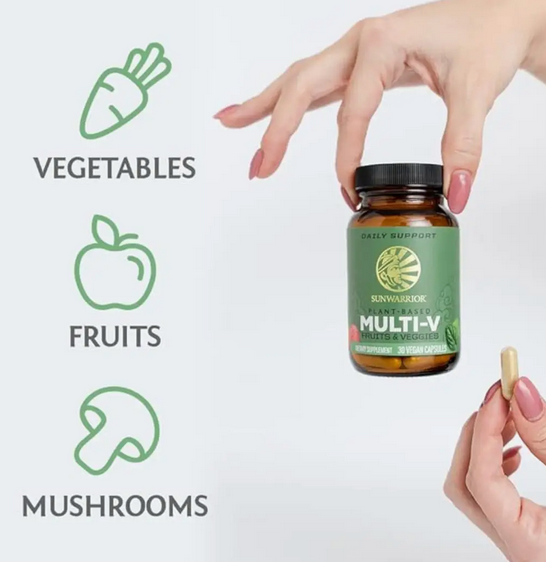 Sunwarrior | Daaglikse Multi Vitamien Kapsule Aanvulling - Plant-Gebaseerd