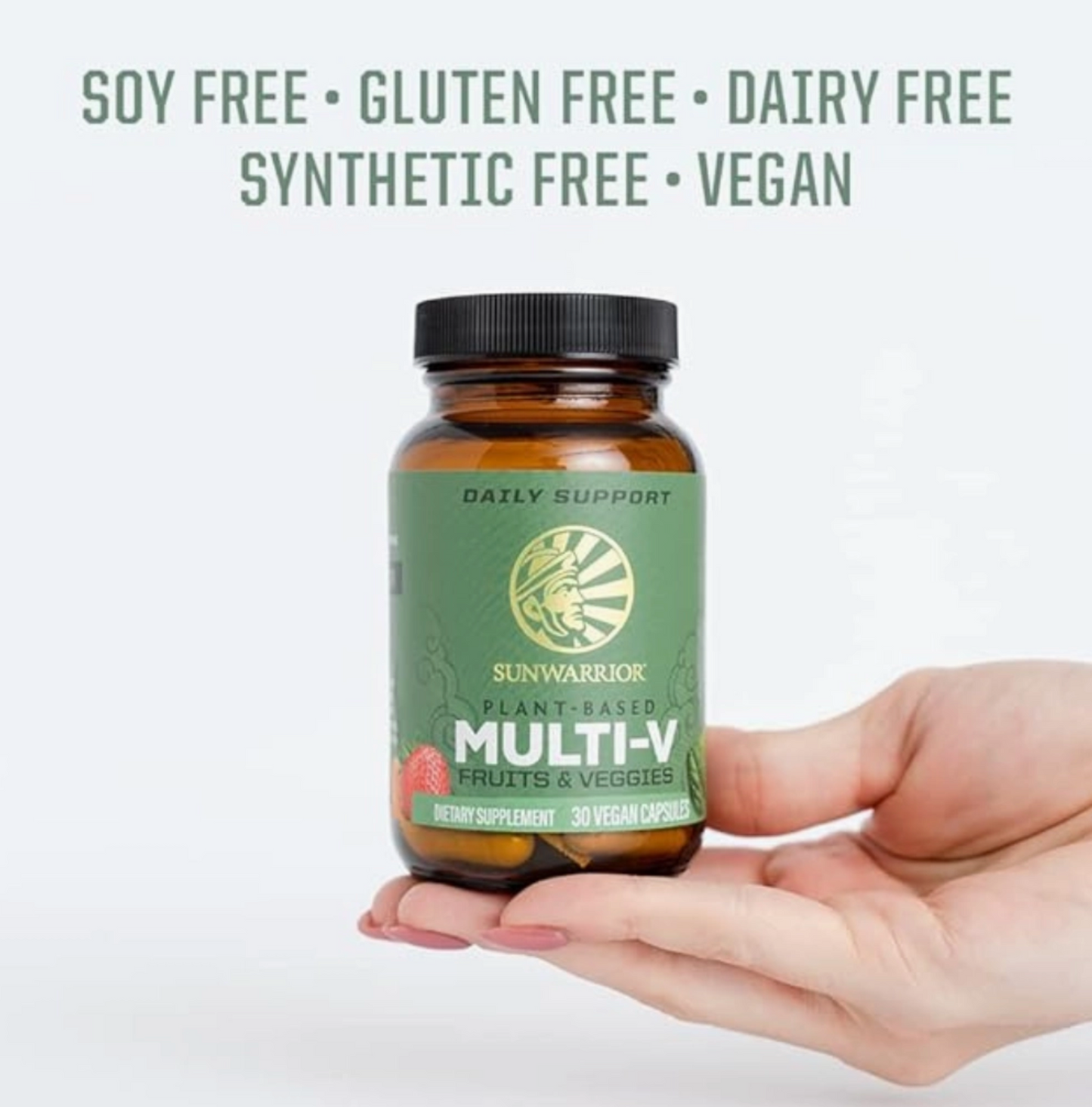 Sunwarrior | Daaglikse Multi Vitamien Kapsule Aanvulling - Plant-Gebaseerd