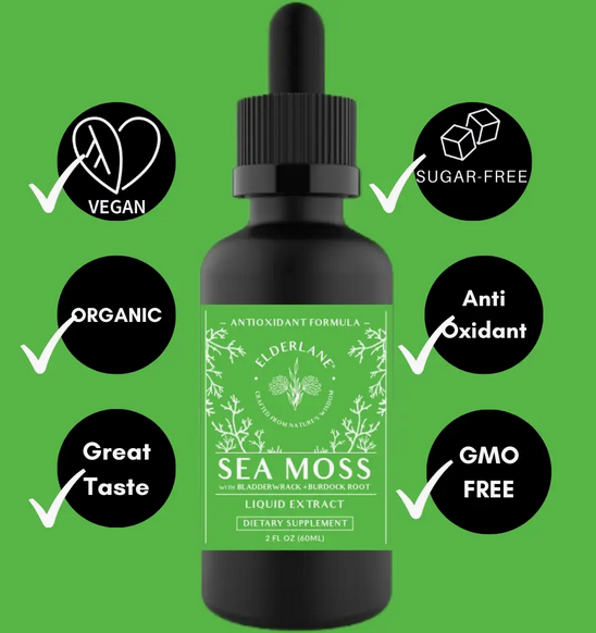 Sea Moss Drops 2 oz - Original Flavor