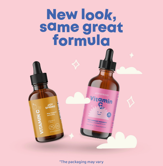Kids Vitamin C Drops, Organic Liquid Vitamin C, Elderberry