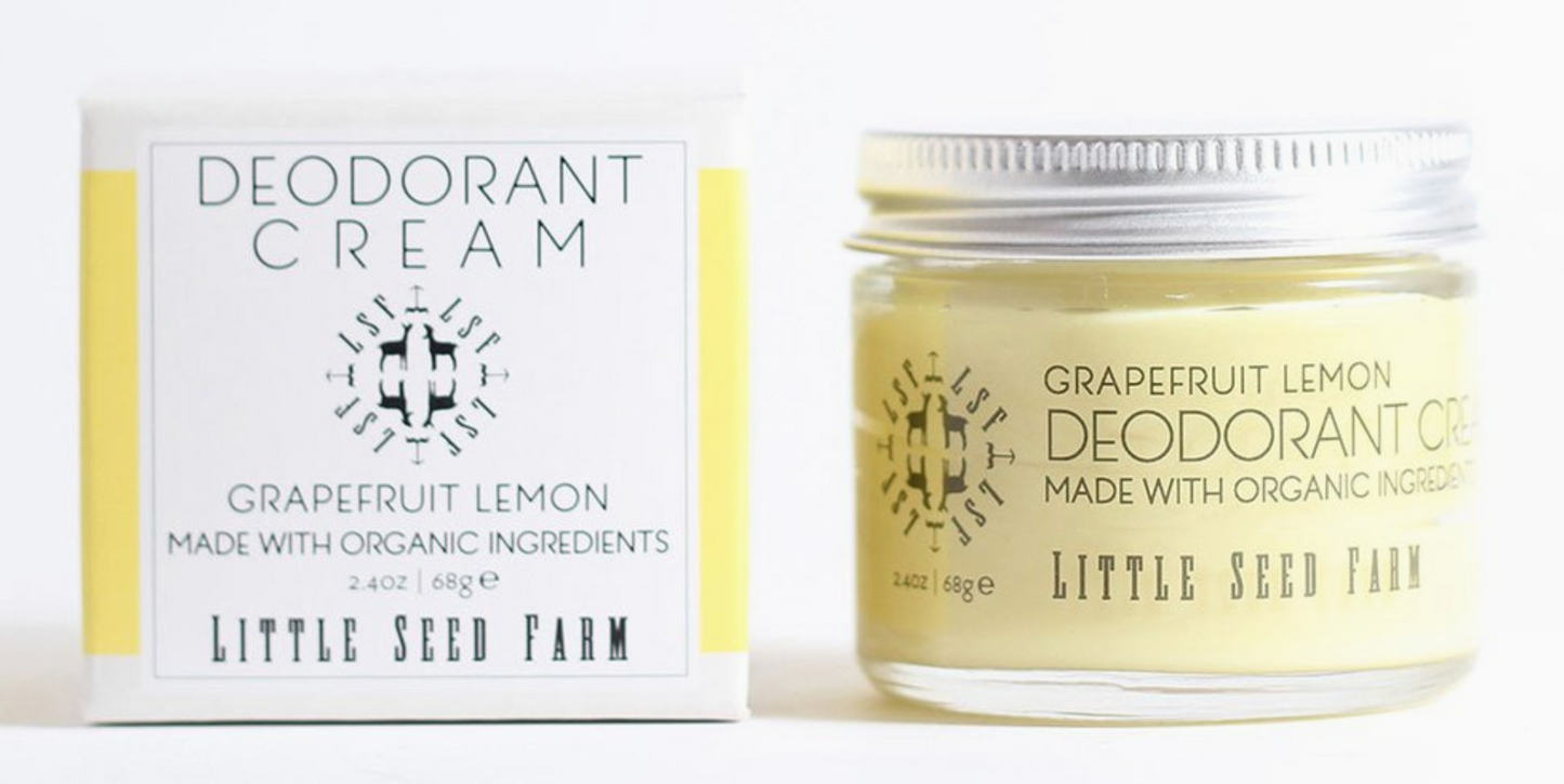 Grapefruit Lemon Deodorant Cream