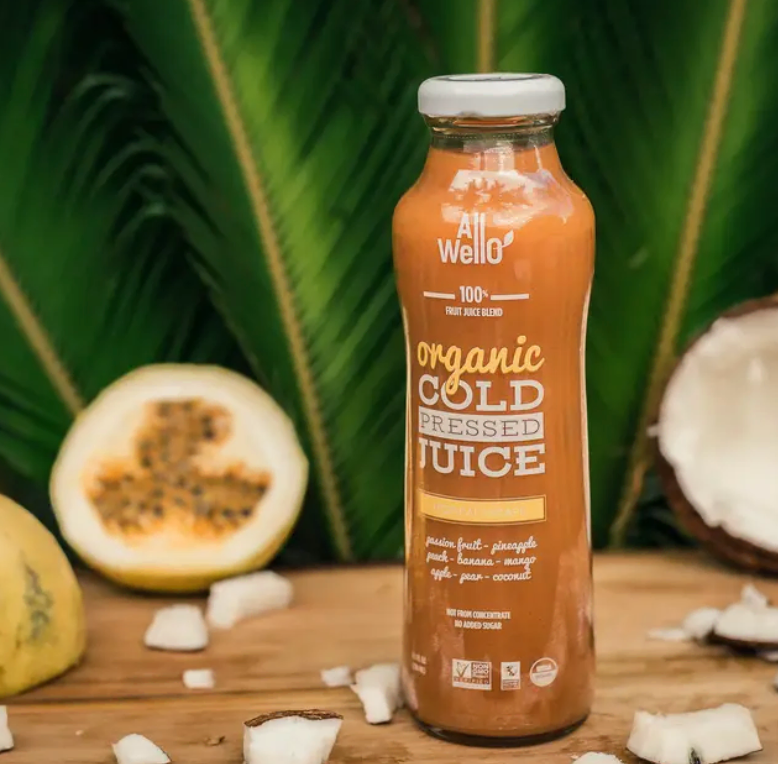 Organic Cold-Pressed Tropical Escape Juice