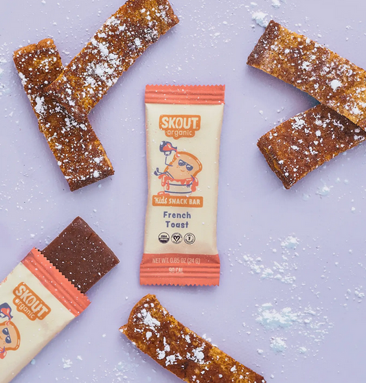 Skout Organic French Toast Kids Snack Bar