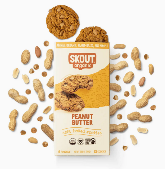 Skout Organic Peanut Butter Soft Baked Cookies