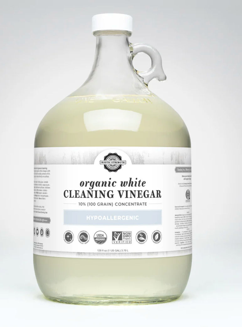 Organic White Cleaning Vinegar Concentrate | 10% (100 grain)