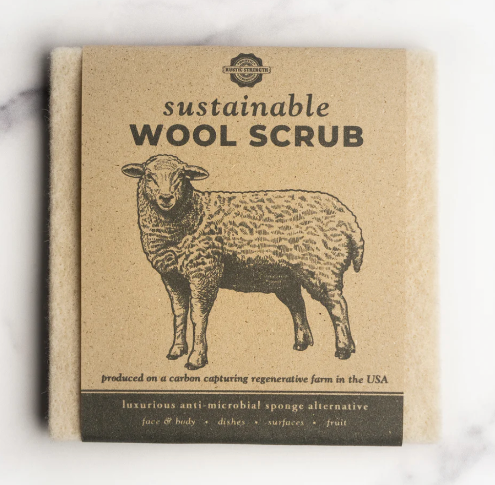 Sustainable Wool Scrub