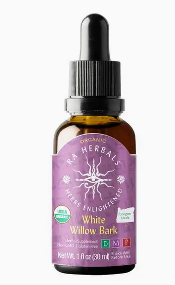 Organic White Willow Tincture 1oz