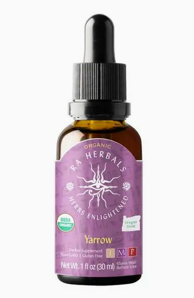 Organic Yarrow Tincture 1oz