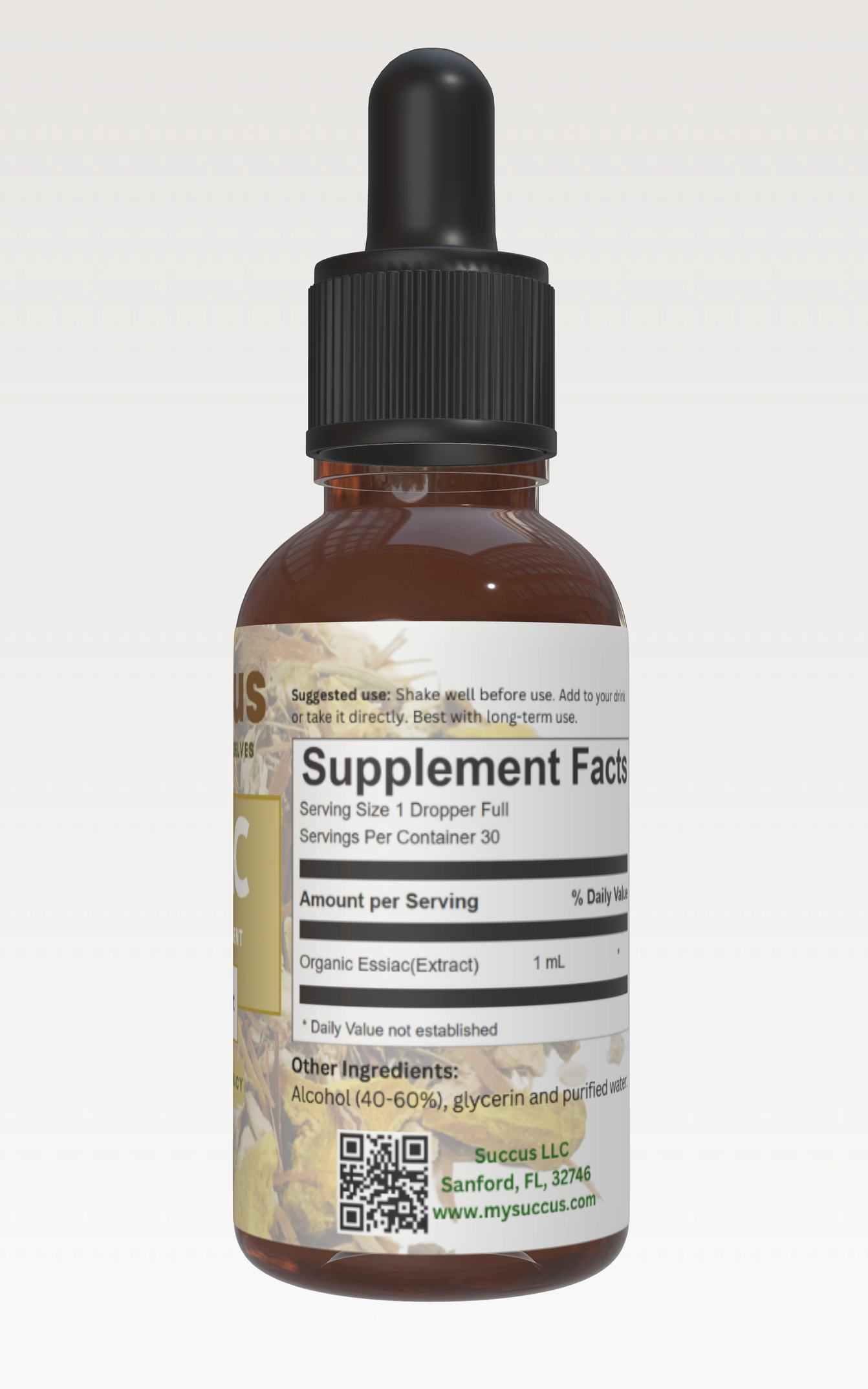 Essiac Tincture - Detoxify (High Potency)