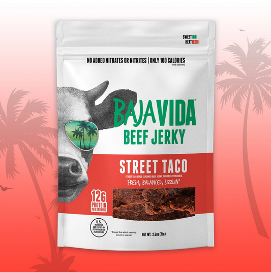 Baja Vida Beef Jerky - 2.5oz Street Taco