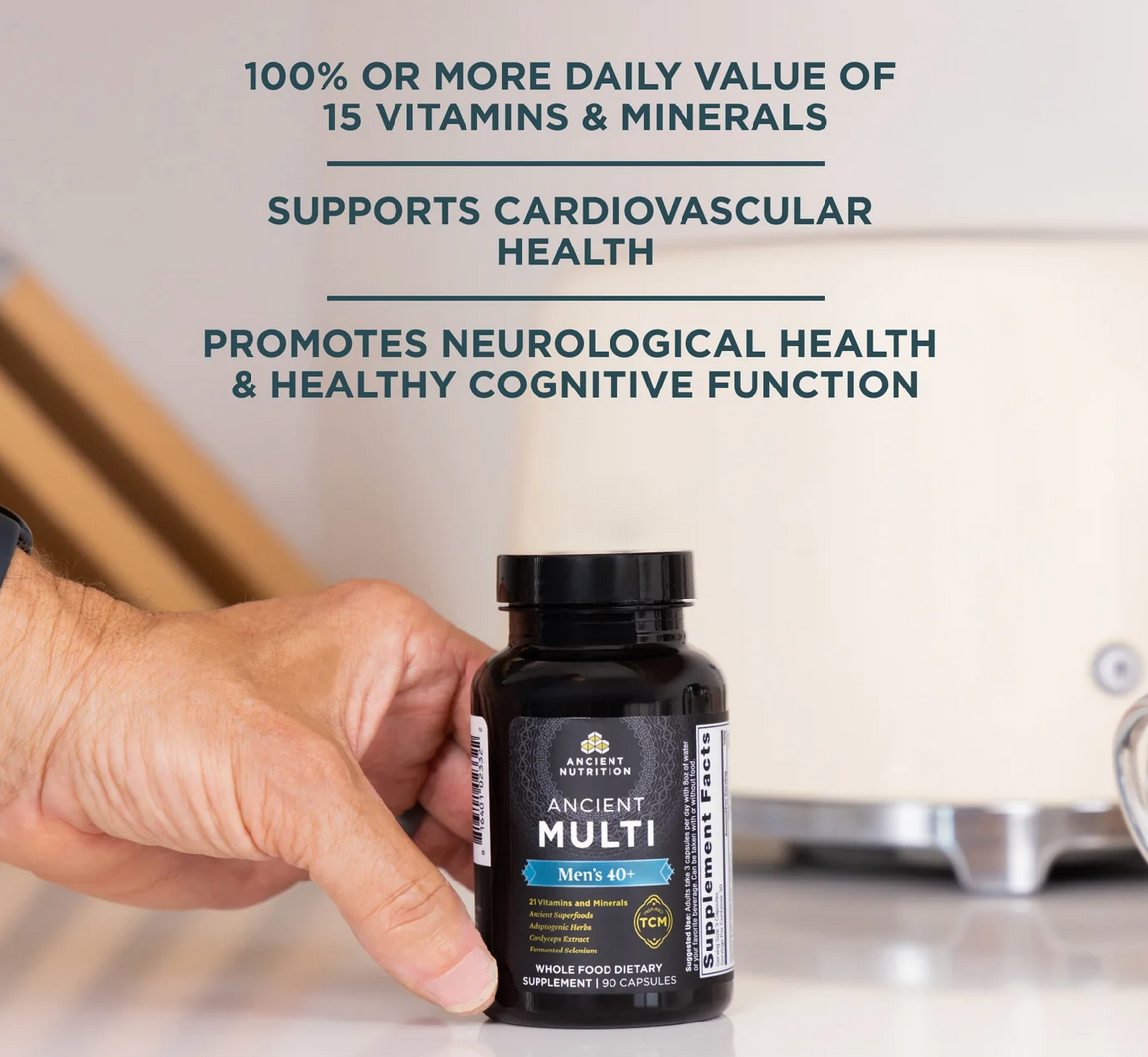 Men's 40+ Once Daily - 30 Count