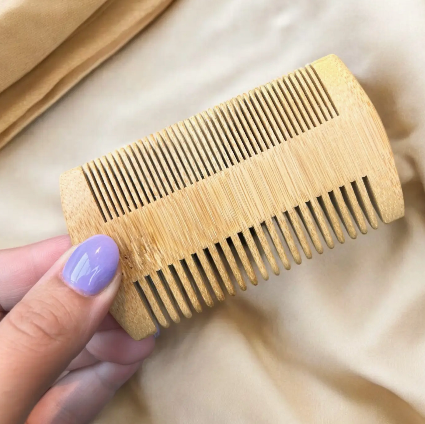 Bamboo Beard Comb | Stocking Stuffer Bestseller
