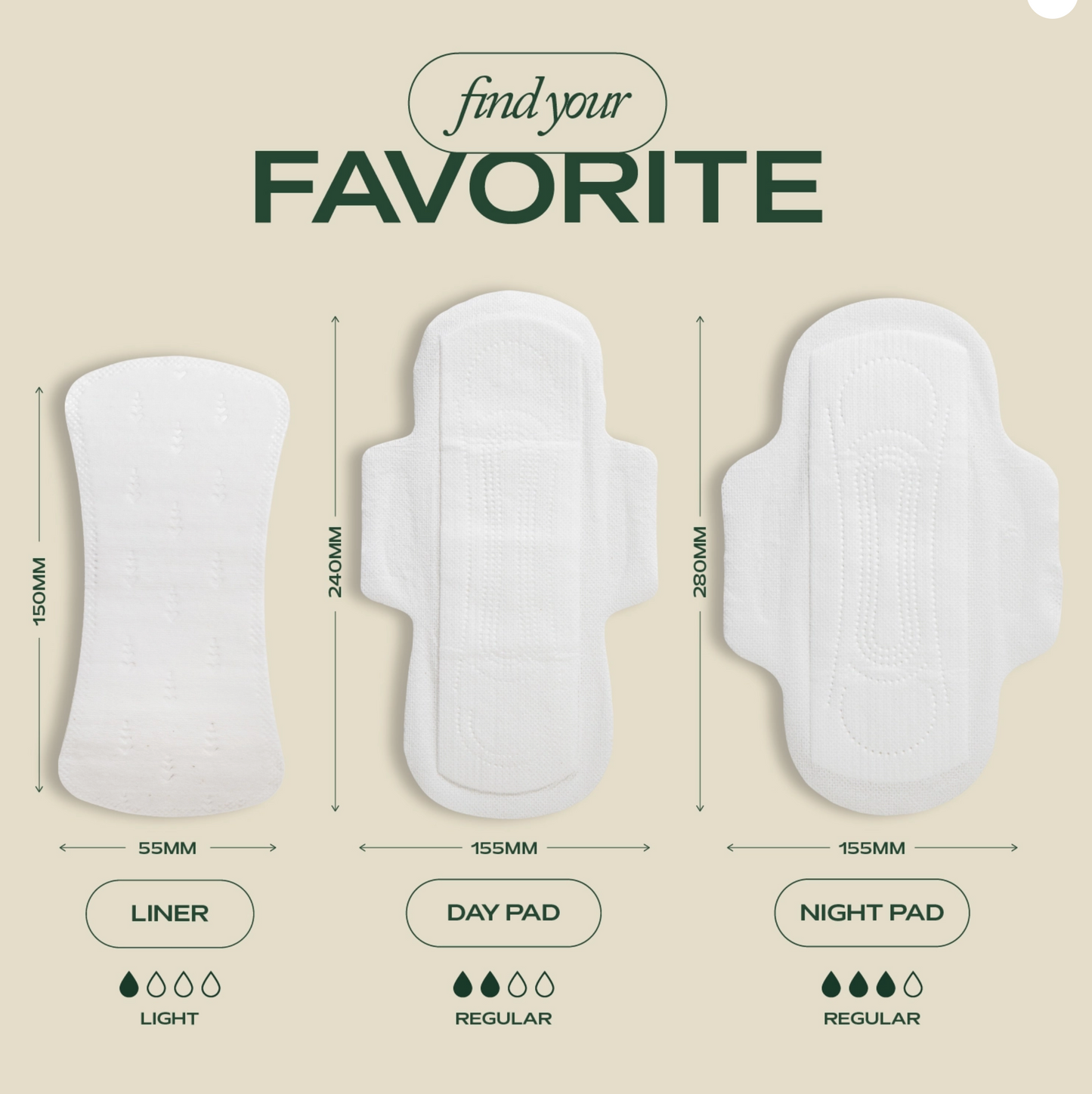 Hemp Day Pads