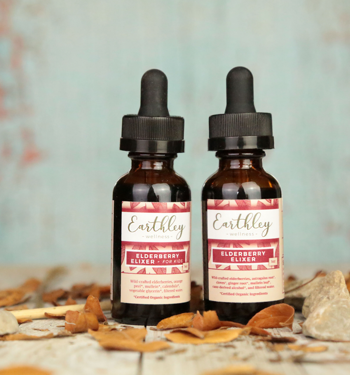 Elderberry Elixir For Respiratory and Immune System Support 1oz