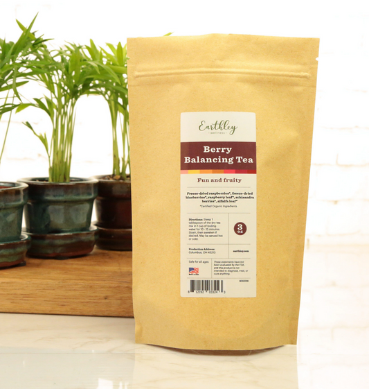 Berry Balancing Tea For Hormone Balance