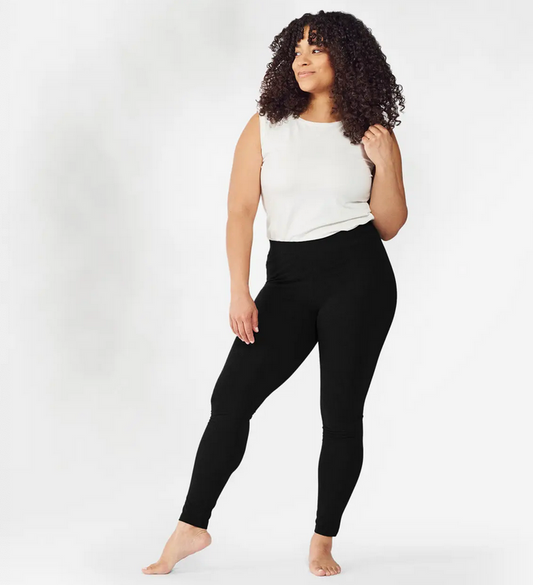 Organic Cotton Base Layer Ankle Leggings