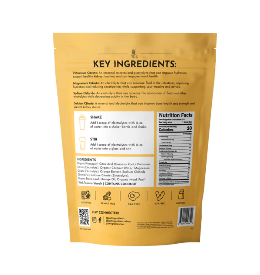 Electrolytes - Orange Pineapple