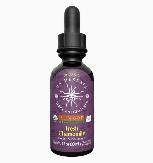 Organic Fresh Chamomile Tincture 1oz