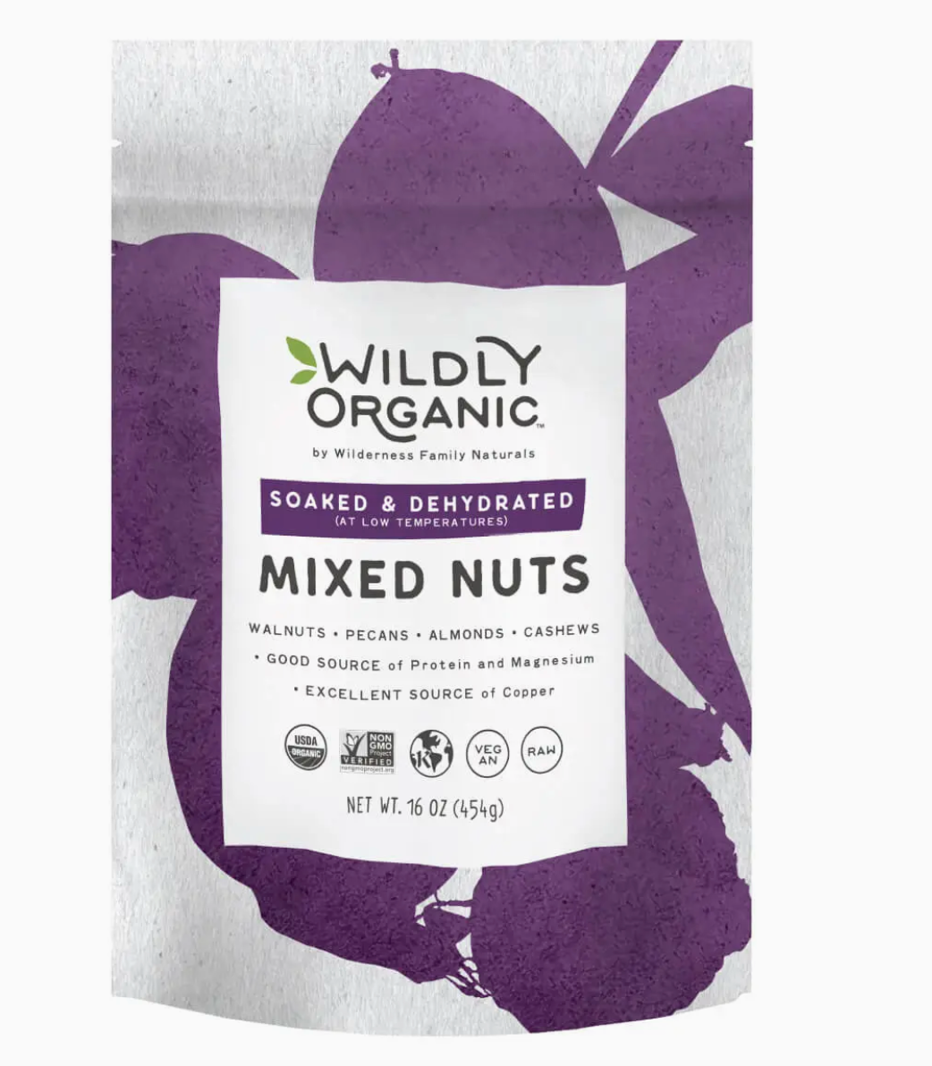 Organic Mixed Nuts 16 oz