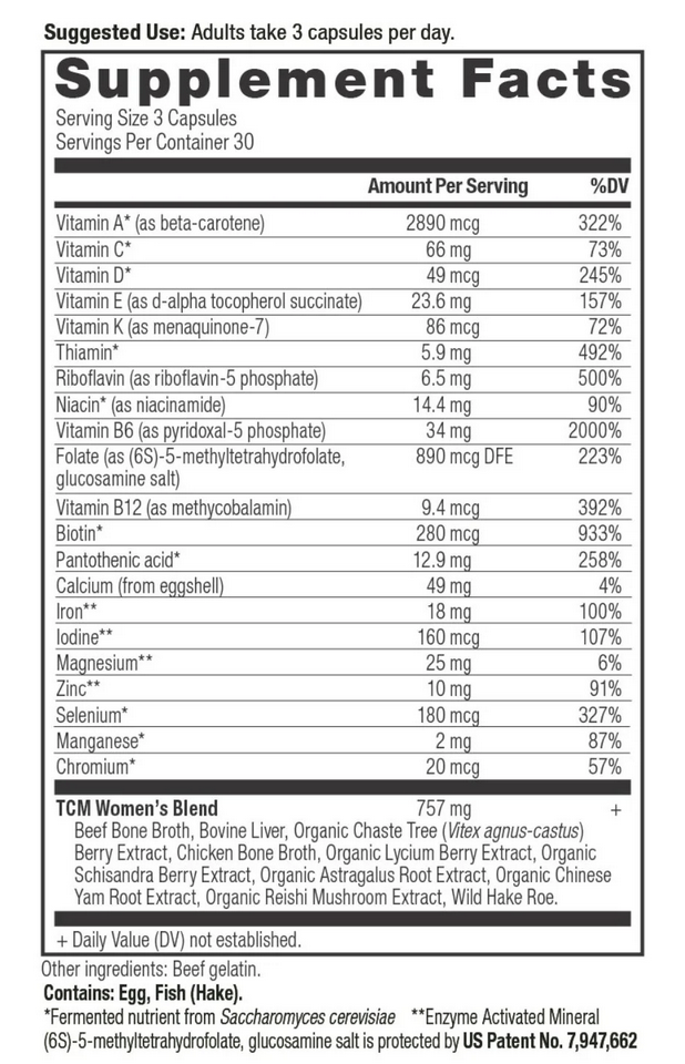 Women's Multivitamin - 90 Capsules