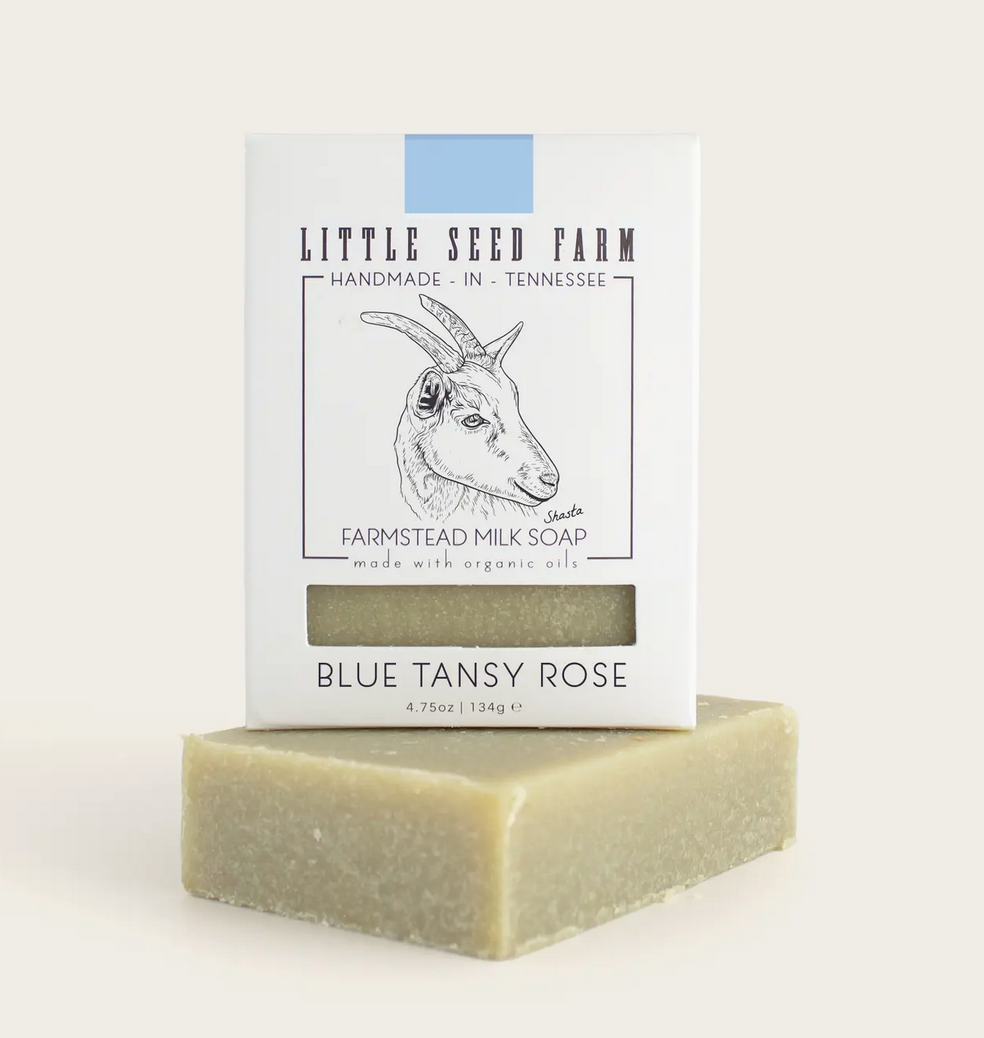Blue Tansy Rose Bar Soap - Soothing & Hydrating
