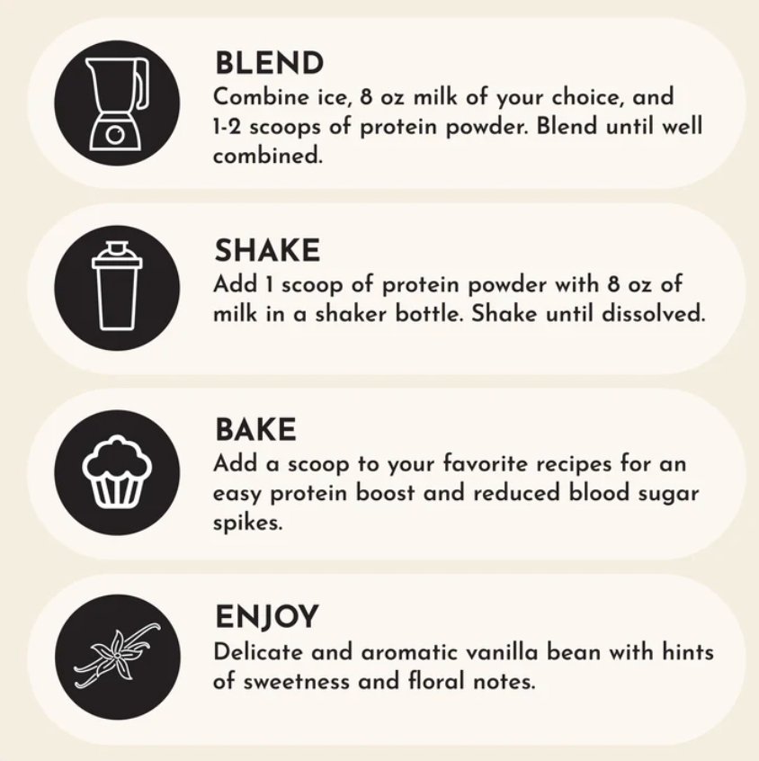 Protein Powder - Vanilla Bean