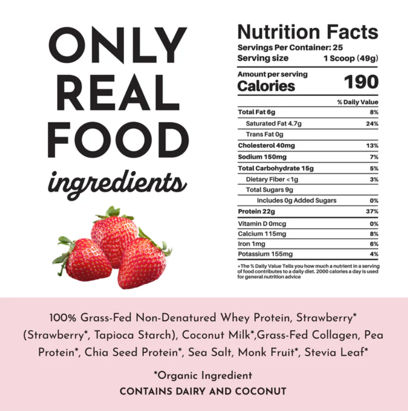 Protein Powder - Strawberries & Cream