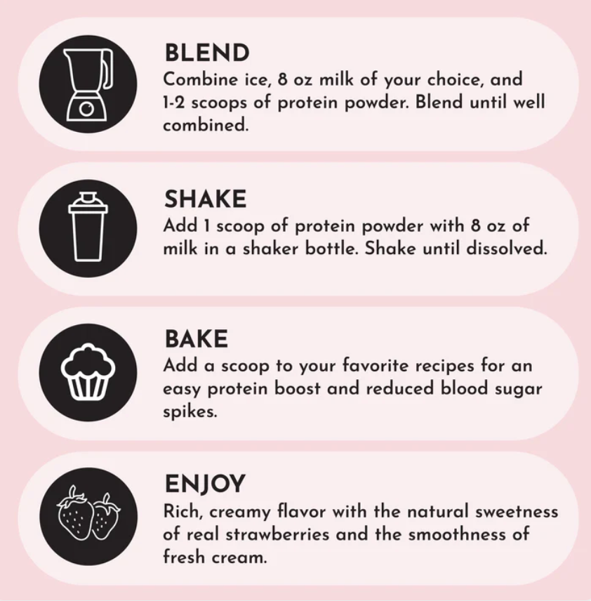Protein Powder - Strawberries & Cream